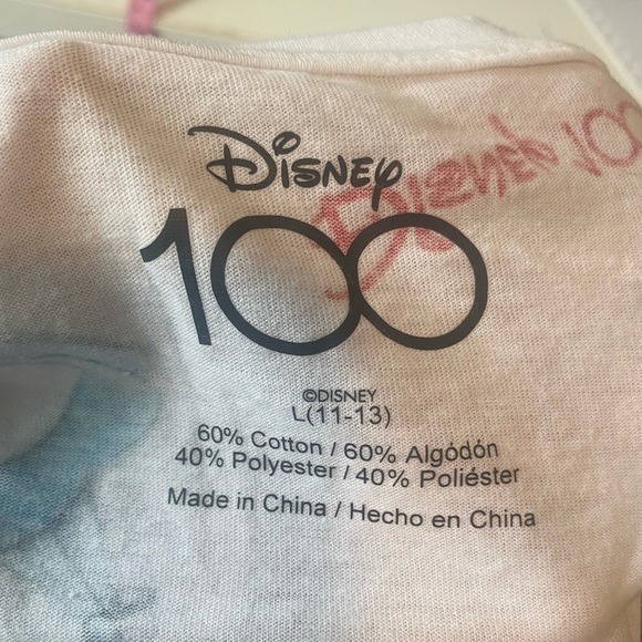 Disney Mickey and Friends Disney100 Short Sleeve Tee Animation Pooh Stitch Sz L - Picture 11 of 11